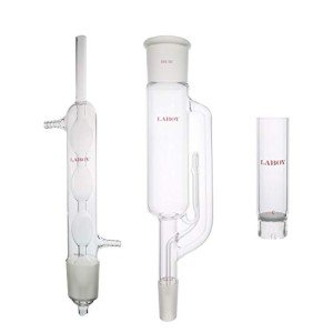 Soxhlet Extraction Glass Set with Condenser & Thimble
