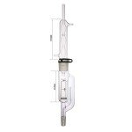 Soxhlet Extraction Glass Set with Condenser & Thimble