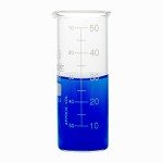 50ml Tall Glass Beakers - Sciencent