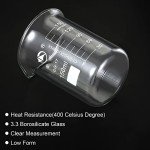 PATIKIL 150ml Borosilicate Glass Beaker Set