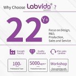 Labvida 6-Pack 400ml Thick Glass Beakers