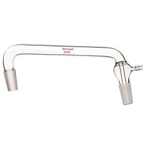 Borosilicate Glass Vacuum Distilling Adapter, 200mm