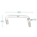 Borosilicate Glass Vacuum Distilling Adapter, 200mm