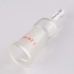 StonyLab Glass Straight Inlet Adapter, 24/40 Joint