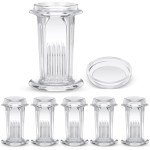 Sieral 6-Piece Staining Jar Set for Labs