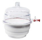 20cm Desiccator Vacuum with Silicone O-Ring