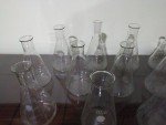 4 Pack of 500 mL PYREX Erlenmeyer Flasks