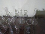 4 Pack of 500 mL PYREX Erlenmeyer Flasks