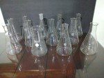 4 Pack of 500 mL PYREX Erlenmeyer Flasks