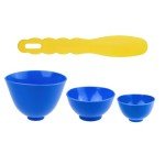 EustomA 3-Piece Silicone Alginate Bowl Set