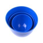 EustomA 3-Piece Silicone Alginate Bowl Set