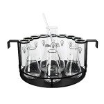 15-Piece Chemistry Shot Glass and Test Tube Set