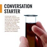 15-Piece Chemistry Shot Glass and Test Tube Set