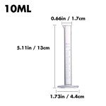 Young4us Graduated Measuring Cylinder Set with Droppers