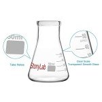 StonyLab 50 ml Heavy Wall Erlenmeyer Flask