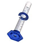 5PCS 100ML Thick Glass Graduated Measuring Cylinders