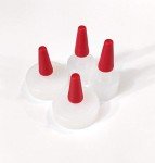 Red Yorker Dispensing Caps with Long Overcap (12-Pack)