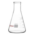 StonyLab 250ml Heavy-Duty Narrow Mouth Erlenmeyer Flask