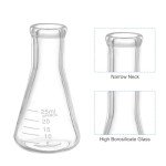 25ml Erlenmeyer Flask - Borosilicate Glass, Graduated