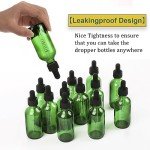 2oz Glass Dropper Bottle Set - 48 Pack