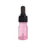 Pink Glass Dropper Bottles for Essential Oils (5ML)