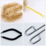 14-Piece Glass Beaker Set with Tongs and Tools