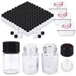 Beauticom® 2ML Clear Glass Vials - 156 Packs