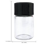 Beauticom® 2ML Clear Glass Vials - 156 Packs