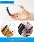 13-Piece Stainless Steel Straw Cleaner Brush Set