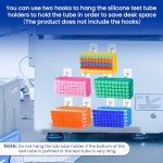 Colorful Lab Test Tube Holder Rack with Silicone Pads