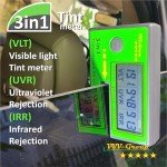 Tint Meter for Window Glass UV/IR Tester