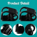 Kyuionty Adjustable Plastic Tube Clamps - 5 Pcs