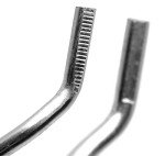 Stainless Steel 12" Crucible Tongs with Serrated Tips