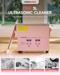 CREWORKS 3L Ultrasonic Cleaner with Digital Timer