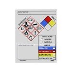 250 Roll 4" x 3" GHS Container Labels
