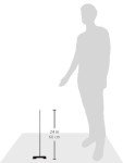 United Scientific Cast Iron Support Stand, 24" Rod