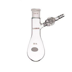 50mL Pear-Shaped Schlenk Flask with Stopcock