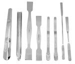 EISCO 15-Piece Stainless Steel Scoop and Spatula Set