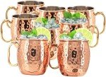 Moscow Mule Mugs Gift Set of 96 with Straws