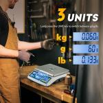 Digital Counting Scale for Small Parts and Coins