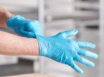 Blue Vinyl Exam Gloves - Multipurpose, Latex-Free
