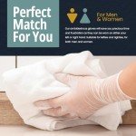 MedPride Large Powder-Free Vinyl Exam Gloves 1000