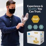 MedPride Large Powder-Free Vinyl Exam Gloves 1000