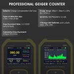 Geiger Counter Radiation Detector with Alarm & Display