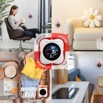 Rechargeable Carbon Monoxide Detector with LCD Display