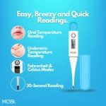 MOBI Digital Health Thermometer - 3 Pack