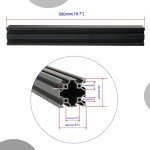 500mm Aluminum Extrusion V Slot 4040 Profile Frame