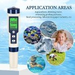 5-in-1 Digital PH & TDS Water Tester