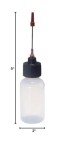 2-Pack 2-Oz Plastic Squeeze Bottles with Applicators