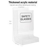 Acrylic Safety Glasses Case for Laboratories and Clinics